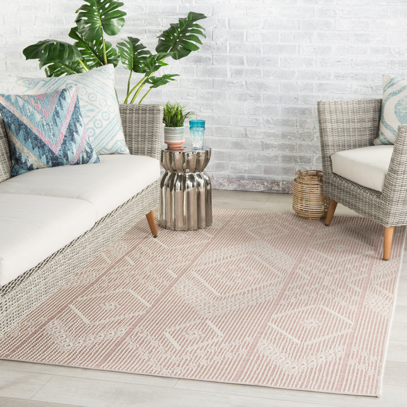 Sol 72 Outdoor™ Kelton Light Pink Indoor/Outdoor Rug & Reviews Wayfair